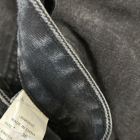 Smoke Rise Men’s Black Jeans Distressed Shorts(Size 36) - Picture 11 of 11